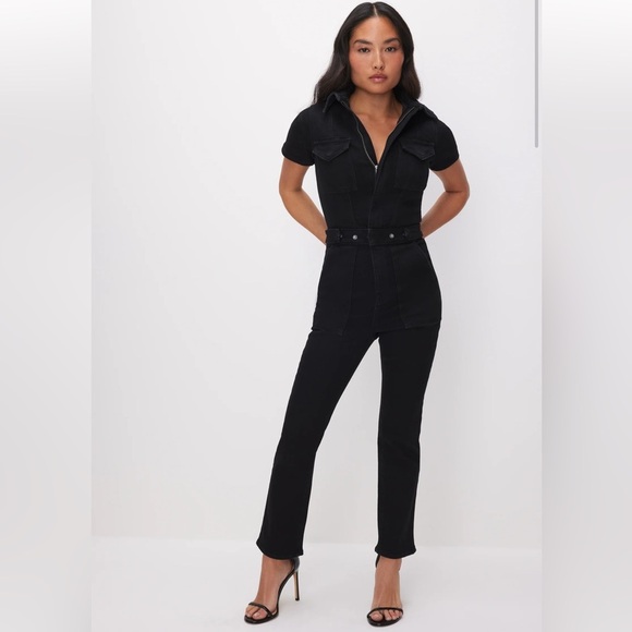 GOOD AMERICAN FIT FOR SUCCESS JUMPSUIT - Picture 1 of 11